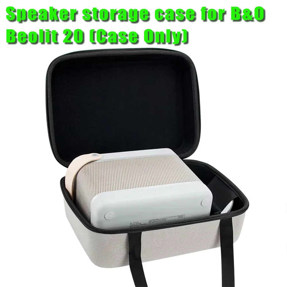 Hard shell Storage Bag for B&O Beolit 20 Speaker Travel  Dust-proof Outdoor Carrying Case for B&O Speaker Audio Accessories