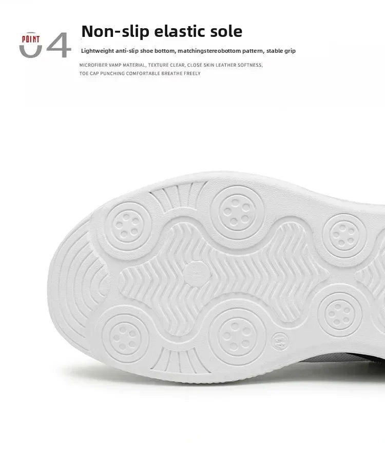 LATV Mens Sneakers with Rotating Buckle Comfy Non Slip Lace up Durable Shoes for Mens Outdoor Activities