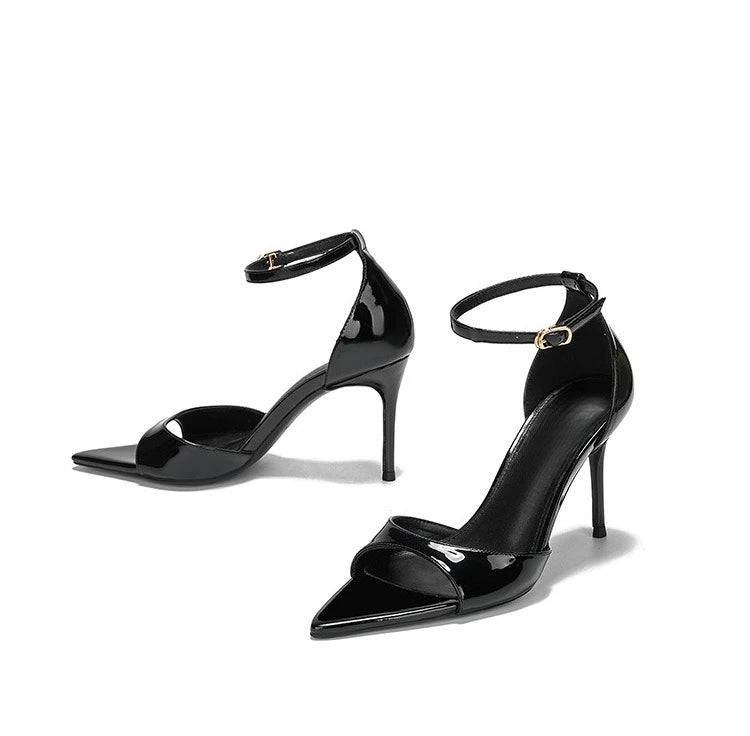 Fashion Leopard Print Vulcanized Women Sandals High Heels Non-Slip Platform Shoes Lightweight Summer Style