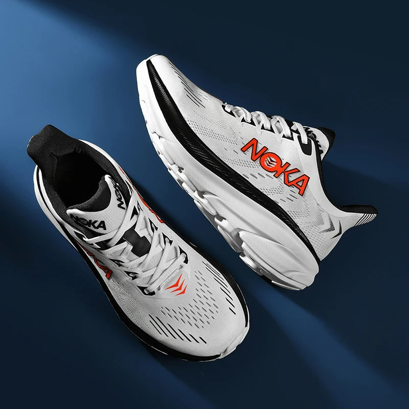 New Casual Sneakers Marathon Air Cushion Men Sports Running Shoes Breathable Lightweight Comfortable Athletic Nonskid- Sneakers*