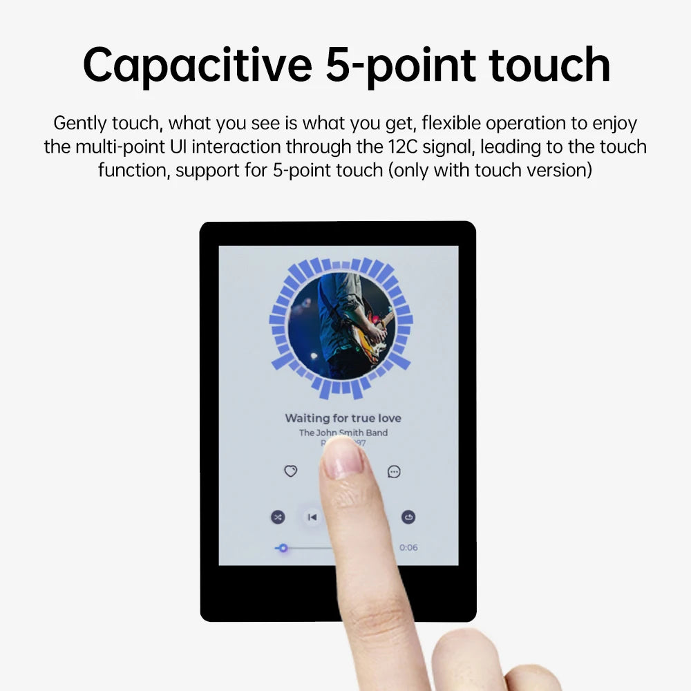 ESP32-S3 2.8 Inch LCD Screen Wifi Bluetooth Development Board Capacitive Touch Display Development Board Optional