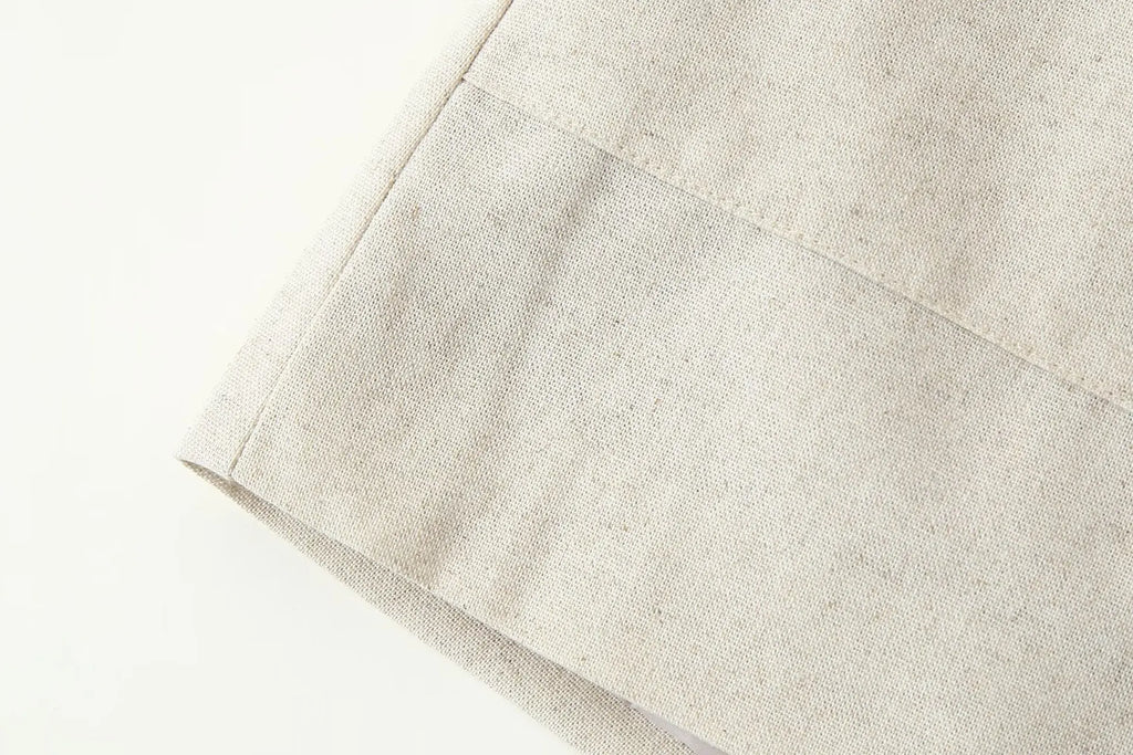 2025 New Set Women's Asymmetric Buckle Vest Short Skirt Set Round Neck Sleeveless Top A-line Skirt Summer New Casual Chic Set