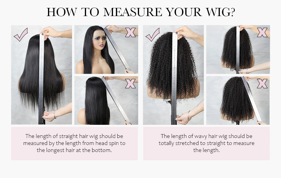 13x6 HD Straight Lace Frontal Wigs For Women Brazilian Transparent Lace Front Human Hair Wig 13x4 200 High Density 30 34 36 Inch