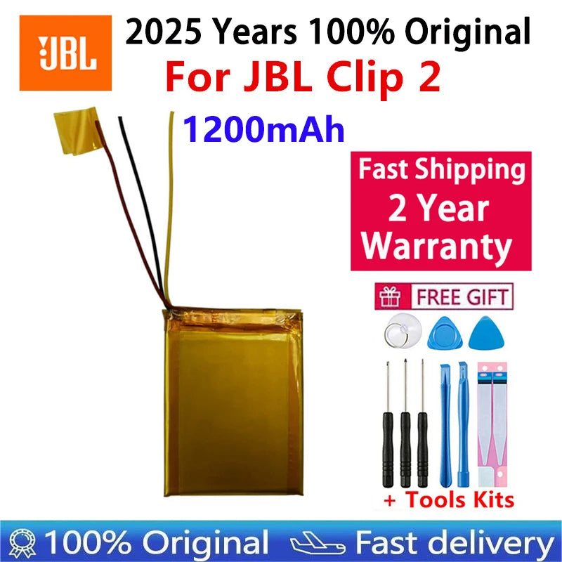 2025 Years Replacement Original Speaker Battery For JBL Link 10 20 G03 Clip Charge Boombox Flip Pulse Xtreme 1 2 3 4 5 6 Bateria