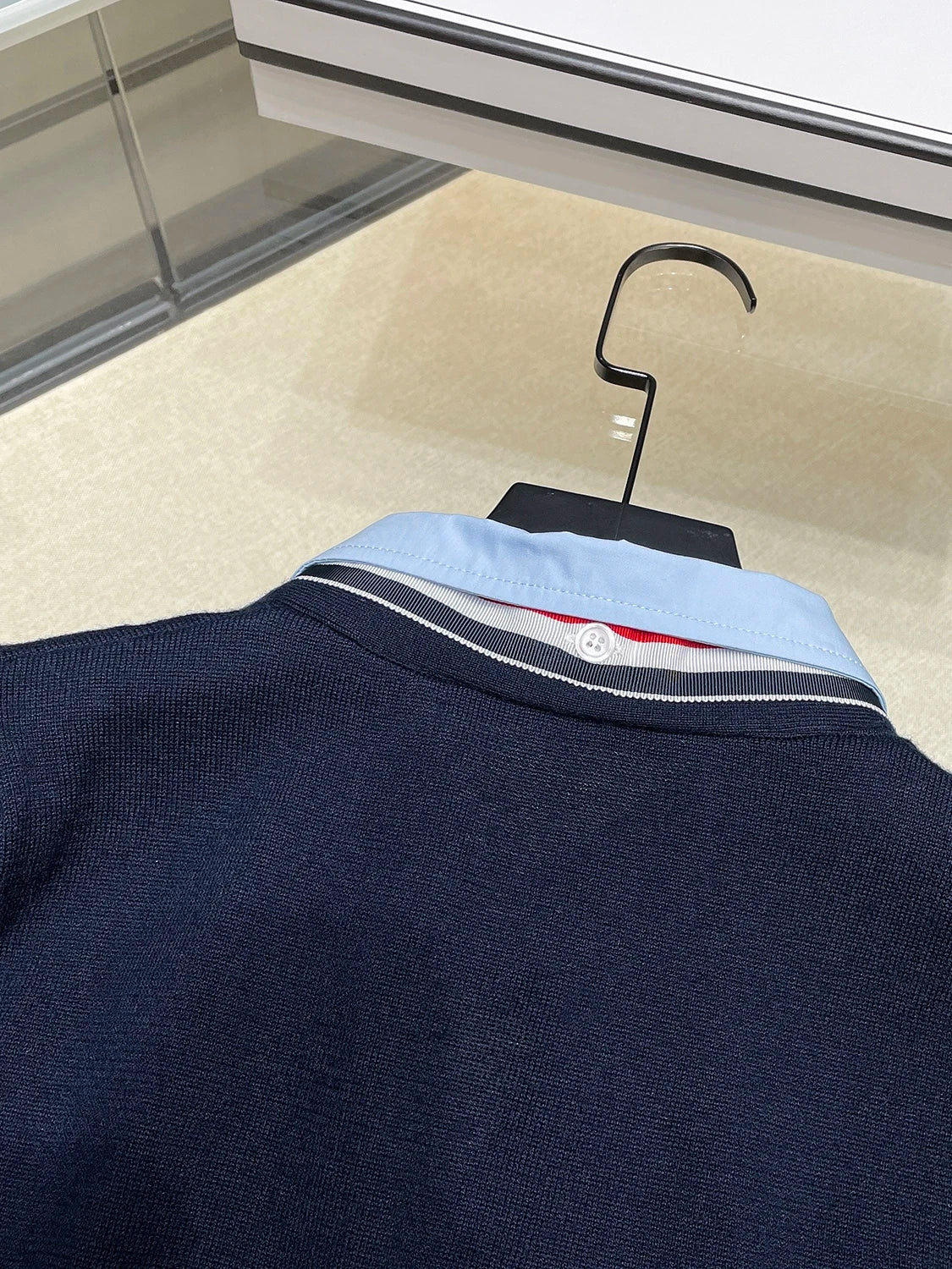 High-End European Sle Women's Knitted ort Top  Collar Belted College Faion Upperwear Comfortable Regular Fit Summer...