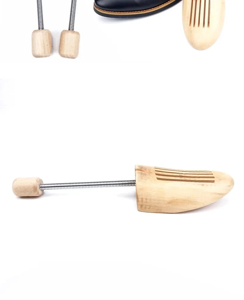 2Pcs/4PCS Trees Anti Deformation Men Woman Spring Shoes Wood Shoes Stretcher Wooden Shoe Tree Shaping Anti Wrinkle Shoe Lasts