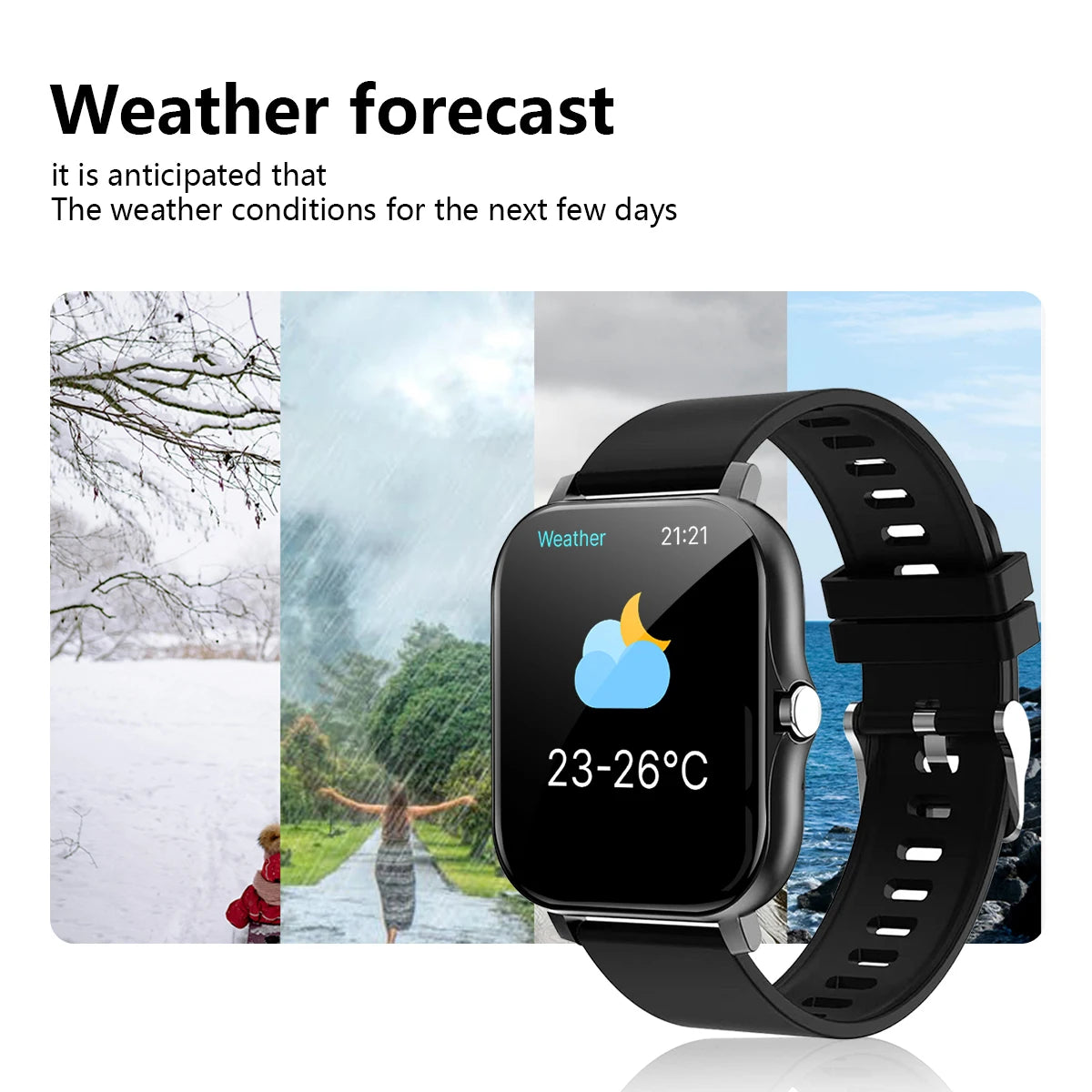1.83 Size with smart watch, wireless call, compatible with Android and iPhone, fitness tracking unisex sports watch