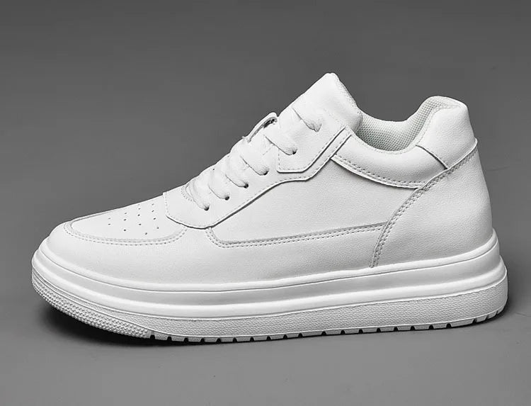 Luxury Elevator Shoes Men Women Sneakers Height Increasing Invisible 6 8 10CM Heighten Sports Man Taller Lift White Shoes