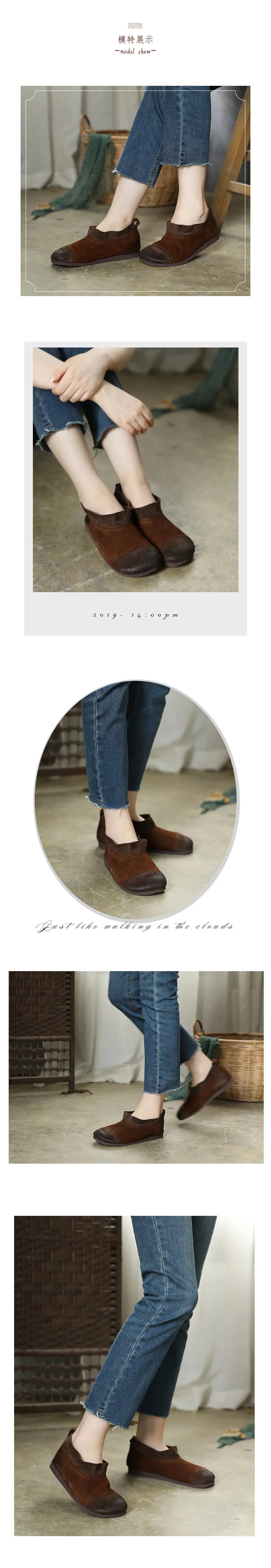 Careaymade-Genuine leather big size women's shoes,pure handmade Winter plush soft thick warm cotton boots women antiskid shoes