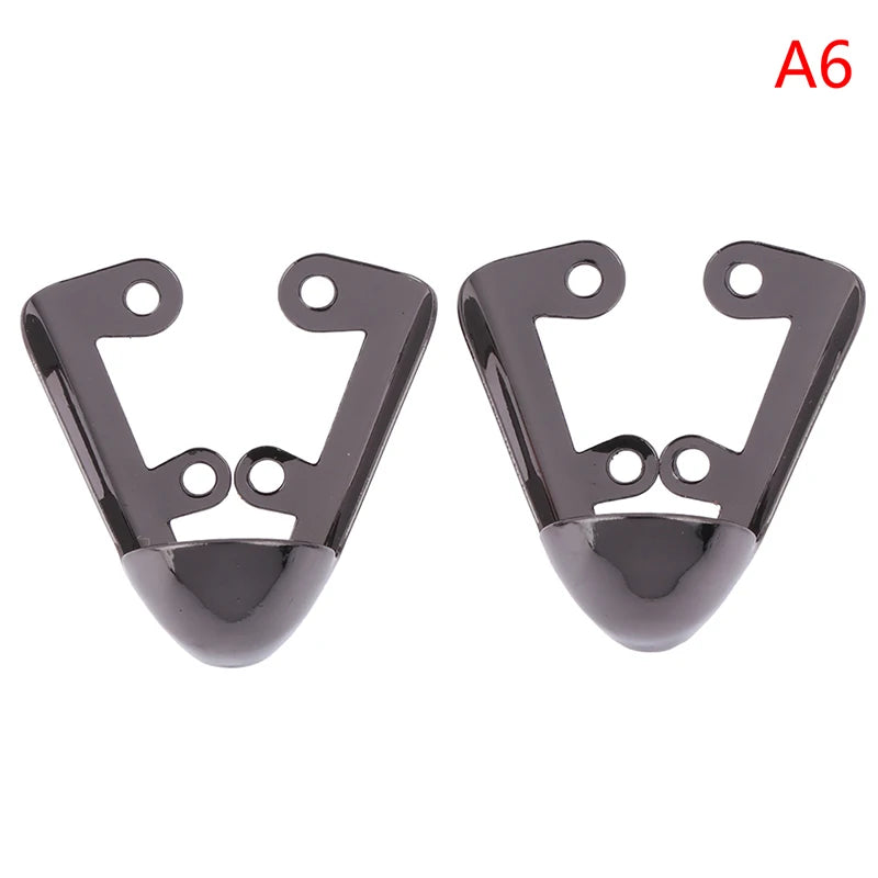 1Pair shoes toe protection metal material for decorations reapair accessories