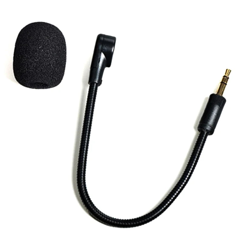Headsets Microphone for Razer Electra V2 USB 7.1 Surround Sound Gaming Headphones Mic Replacement Detachable Microphone Boom