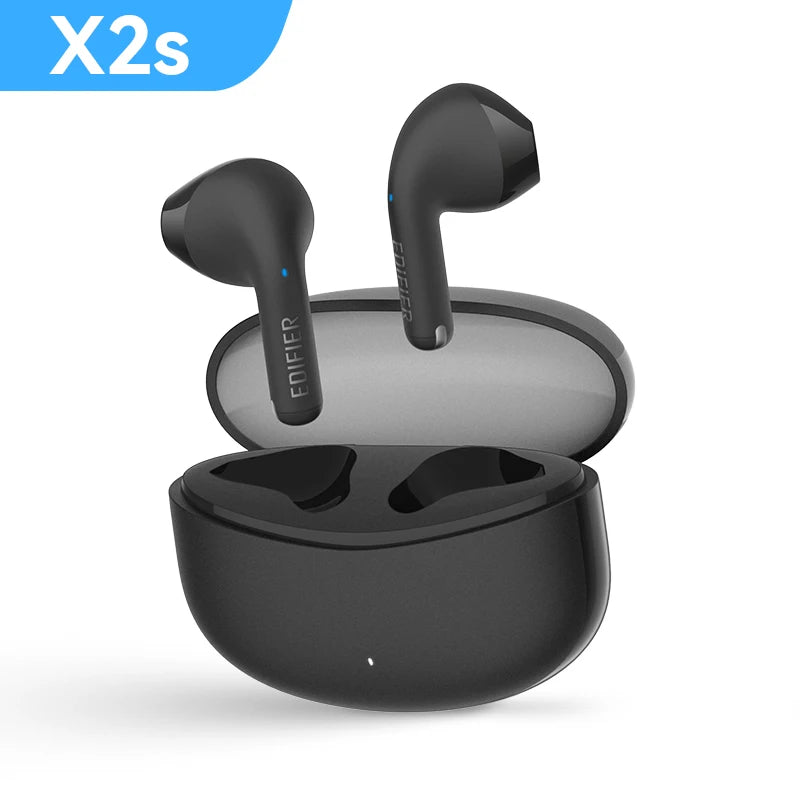 EDIFIER X2 TWS Earbuds Wireless Earphones Bluetooth 5.1 voice assistant 13mm driver touch control up to 28hrs playtime Game Mode