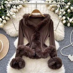 Sexy One-oulder Banded Waist Gown Set with Pleated Skirt Two-Piece Ensemble Courtly Sle Versatile Top f-length A-Line ...