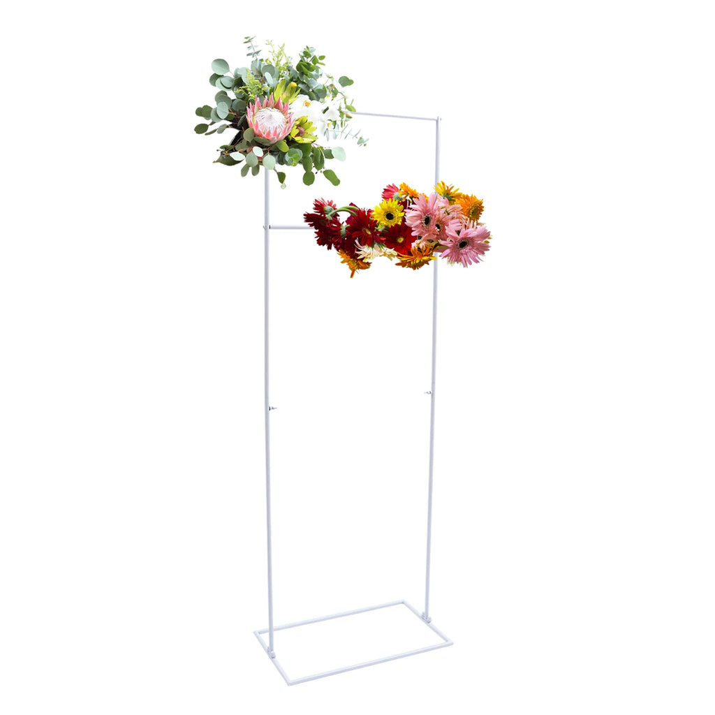 1.55m Freestanding Wedding Flower Stand Wedding Centerpieces Decor Flower Stand Party Balloon Decorative Bracket