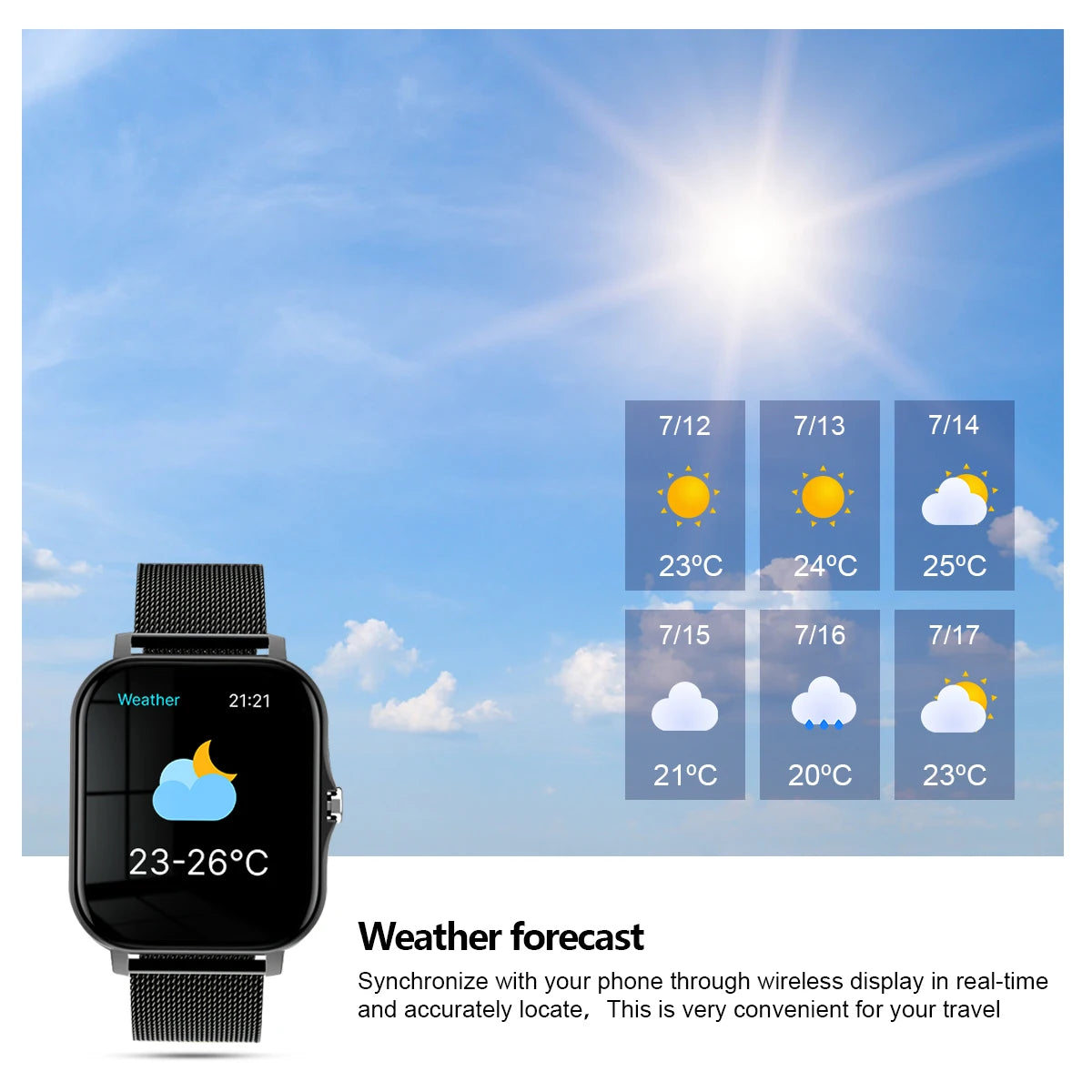 1.83 Size with smart watch, wireless call, compatible with Android and iPhone, fitness tracking unisex sports watch