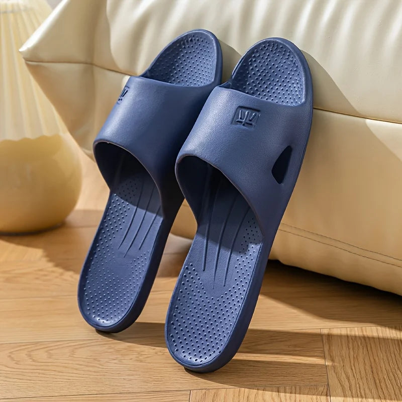 New foldable EVA comfortable slippers lightweight hotel travel slippers bathroom non-slip slippers home indoor flat shoes couple