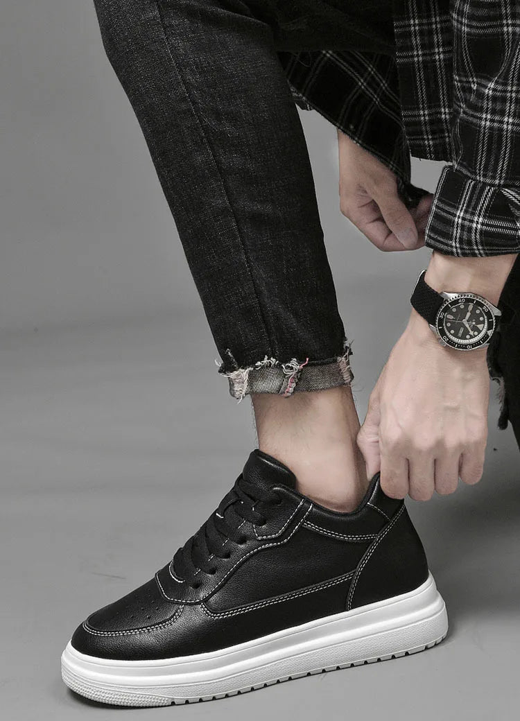 Luxury Elevator Shoes Men Women Sneakers Height Increasing Invisible 6 8 10CM Heighten Sports Man Taller Lift White Shoes