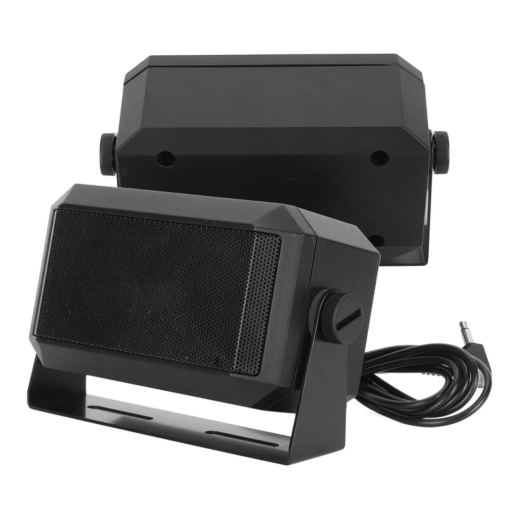 CB Radio Speaker Plug and Play 5W 3.5mm Plug Rectangular CB External Speaker Professional for Mobile Transceiver for CB Radio