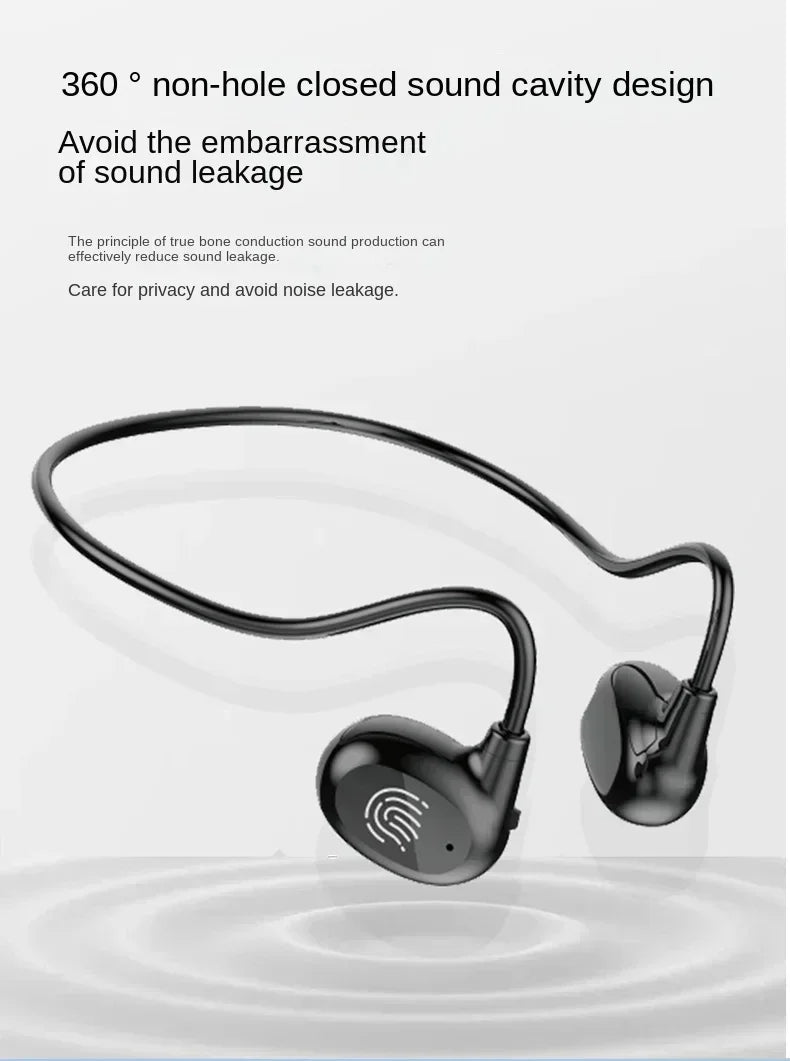 new AIR 1 Bone Conduction Wireless Bluetooth 5.3 Headphones Waterproof Headset Stereo Sports Earphones Earbuds With Mic
