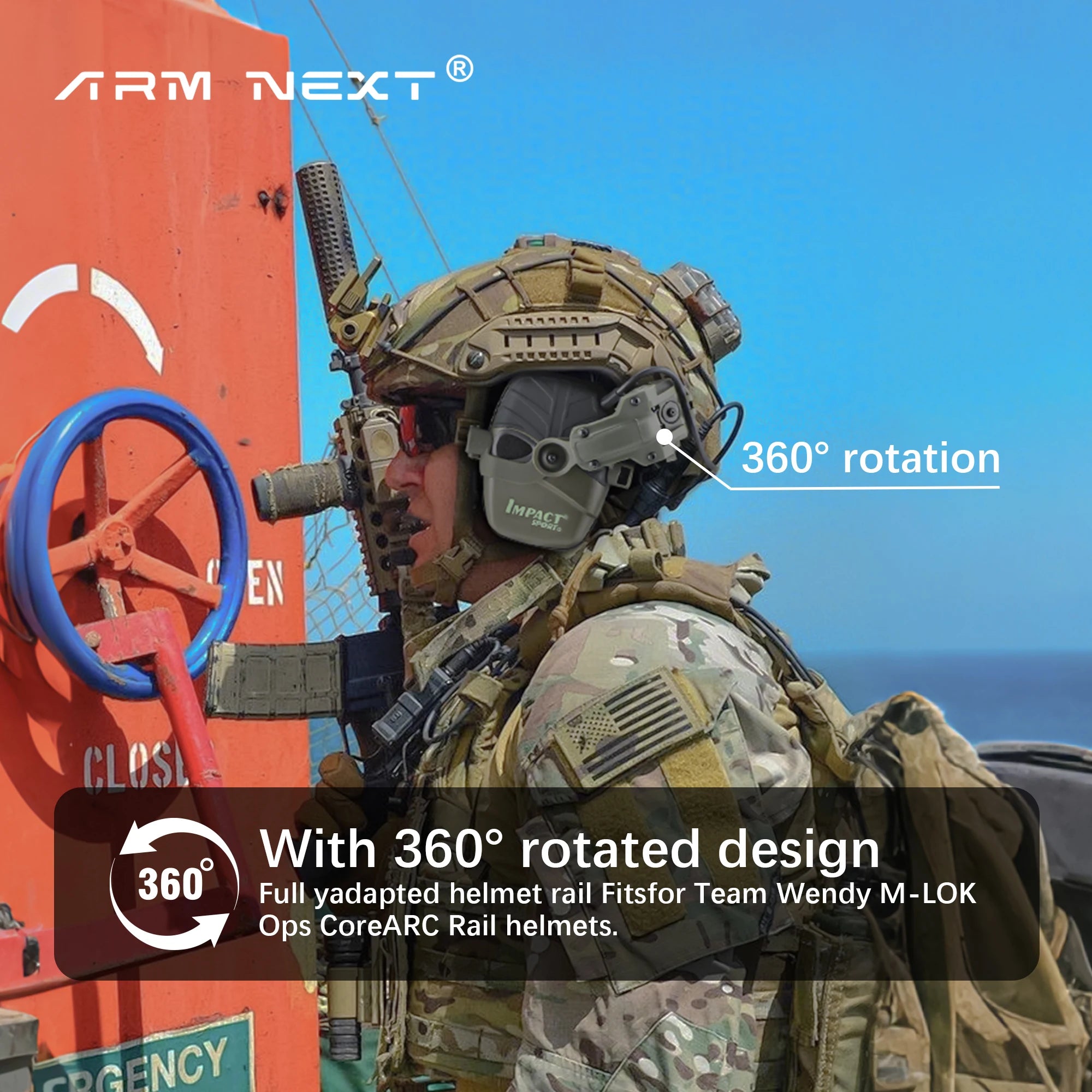 Electronic Shooting Earmuffs Tactical Sound Amplification Headset Ear Protection Anti-noise Ear Muff Outdoor Sports