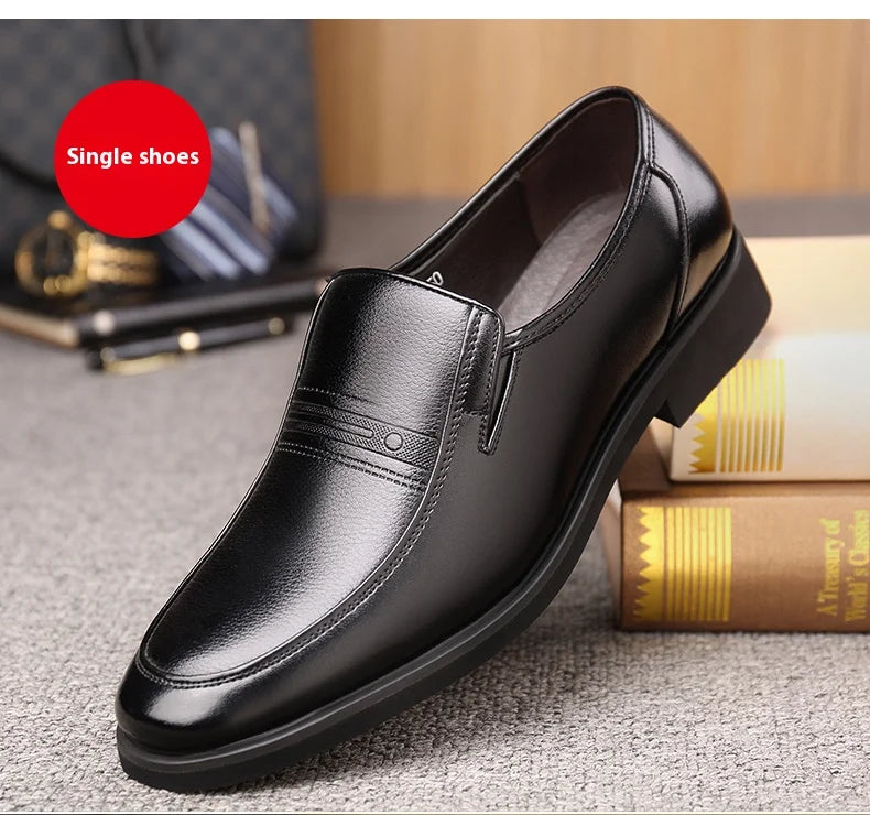 Mens 6CM Height Increase Dress Shoes Fashion Pointed Toe Business Casual Elevator Shoes Leather Oxfords Shoes Zapatos De Hombre