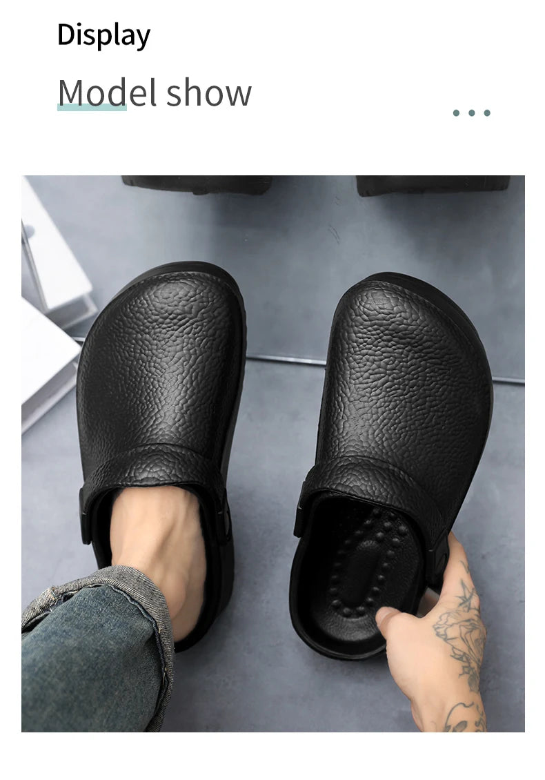 Unisex EVA Clog Women Sandals- Slip-Resistant, Lightweight Work Shoes for Chefs, Nurses, Kitchen Use