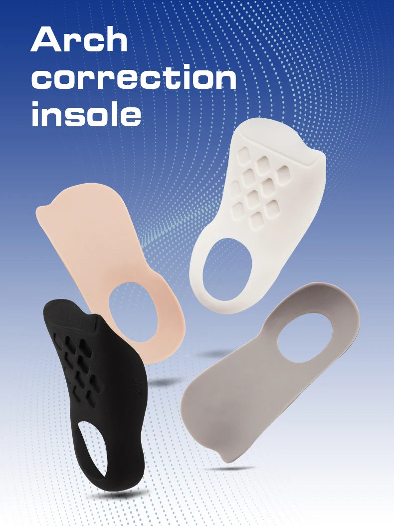 1pair orthopedic insoles Arch collapse flat foot orthopedic insoles Insert arch support insoles Foot care insoles Unisex