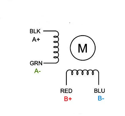 High Torque Nema 14 Stepper Motor 40Ncm(56.7oz.in) 1.5A 35x35x52mm Nema14 Stepper 4-lead for CNC DIY 3D Printer