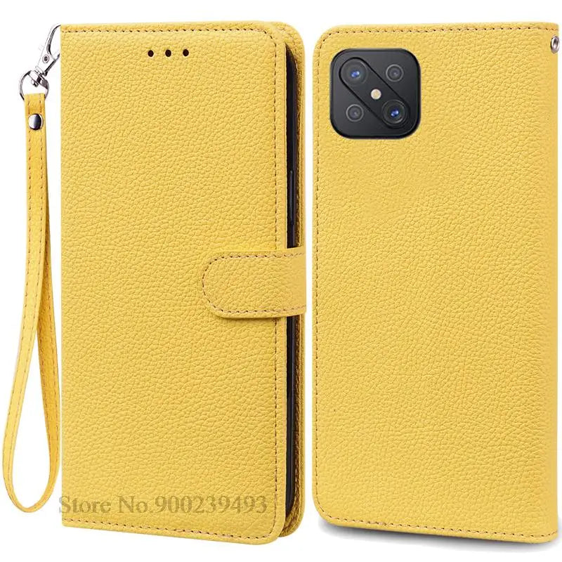 For OPPO Reno4 Z 5G Case Reno4Z Wallet Leather Flip Phone Case For OPPO Reno 4 Z 5G Cases Candy fundas Reno 4Z 5G Coque Shell