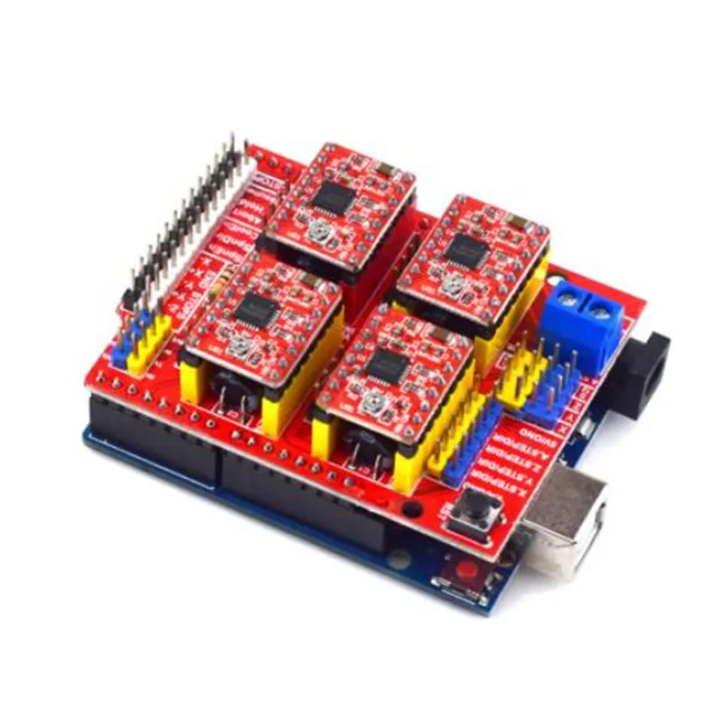 CNC Shield V4 shield v3 Engraving Machine / 3D Printer / A4988 Driver Expansion Board for arduino Diy Kit