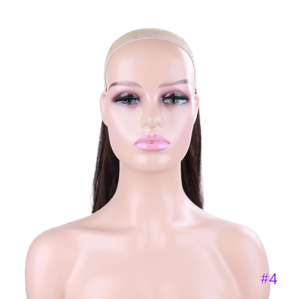 Synthetic Long Curly End Ponytail Extension Synthetic Draw-string Ponytail Clip-In Hair Extension For Women Natural Looking