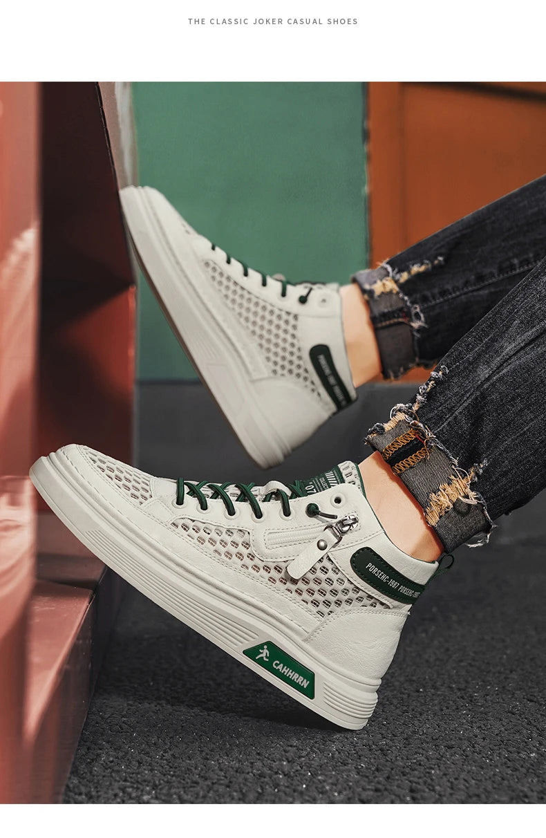 CYYTL Mesh Summer Shoes For Men Breathable Sneakers Casual Outdoor Running Tennis Platform Sports Hiking Designer Luxury Loafers