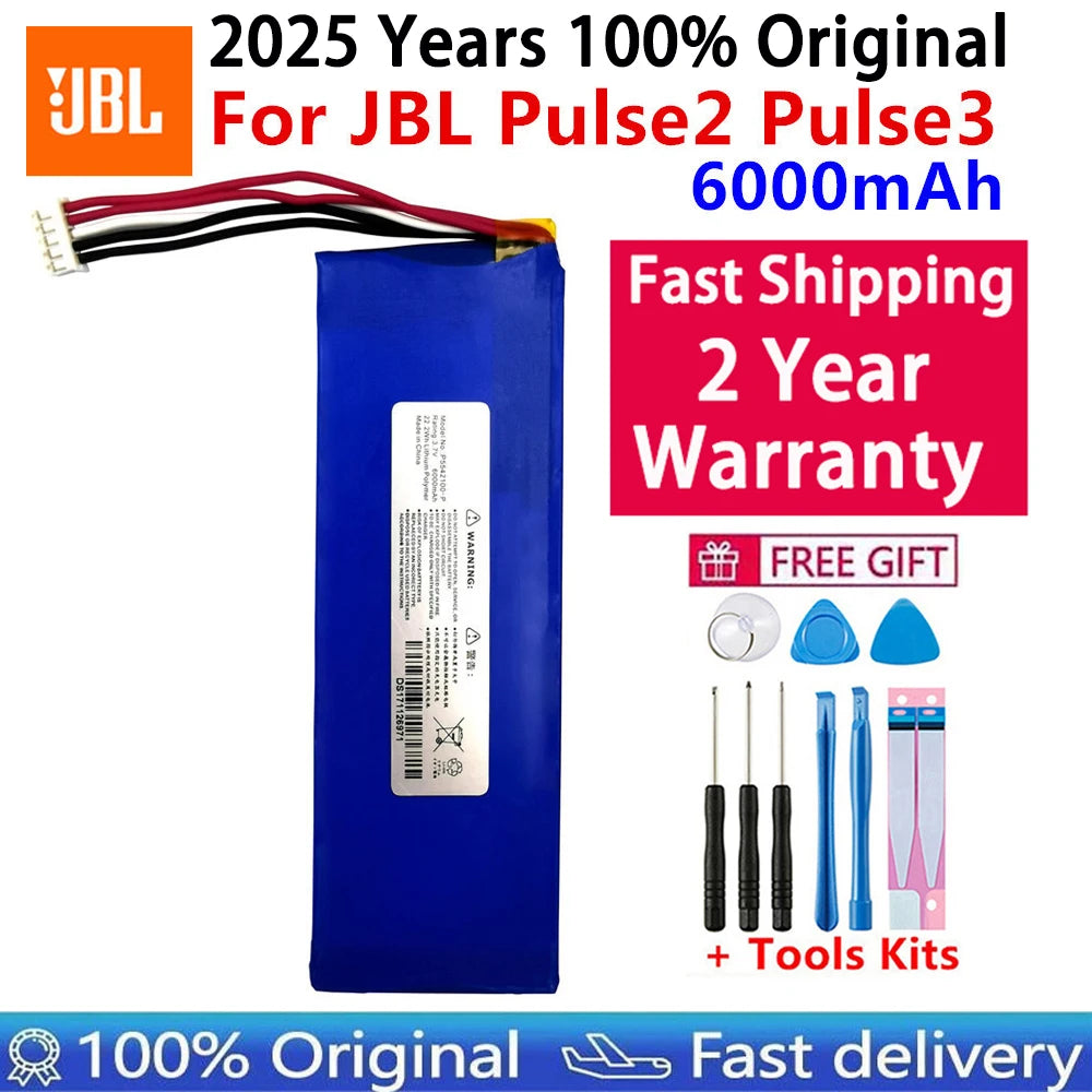 2025 Years Replacement Original Speaker Battery For JBL Link 10 20 G03 Clip Charge Boombox Flip Pulse Xtreme 1 2 3 4 5 6 Bateria