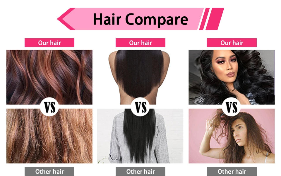 Alibele Kinky Straight Human Hair Bundles 32 Inches Malaysia Remy Hair Yaki Straight Hair Bundles Natural Color for Black Women