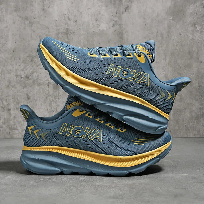 New Casual Sneakers Marathon Air Cushion Men Sports Running Shoes Breathable Lightweight Comfortable Athletic Nonskid- Sneakers*