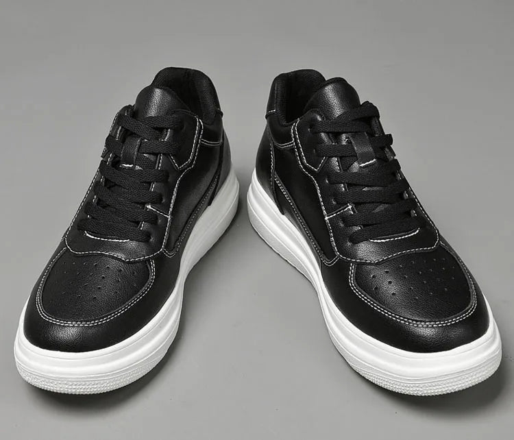 Luxury Elevator Shoes Men Women Sneakers Height Increasing Invisible 6 8 10CM Heighten Sports Man Taller Lift White Shoes