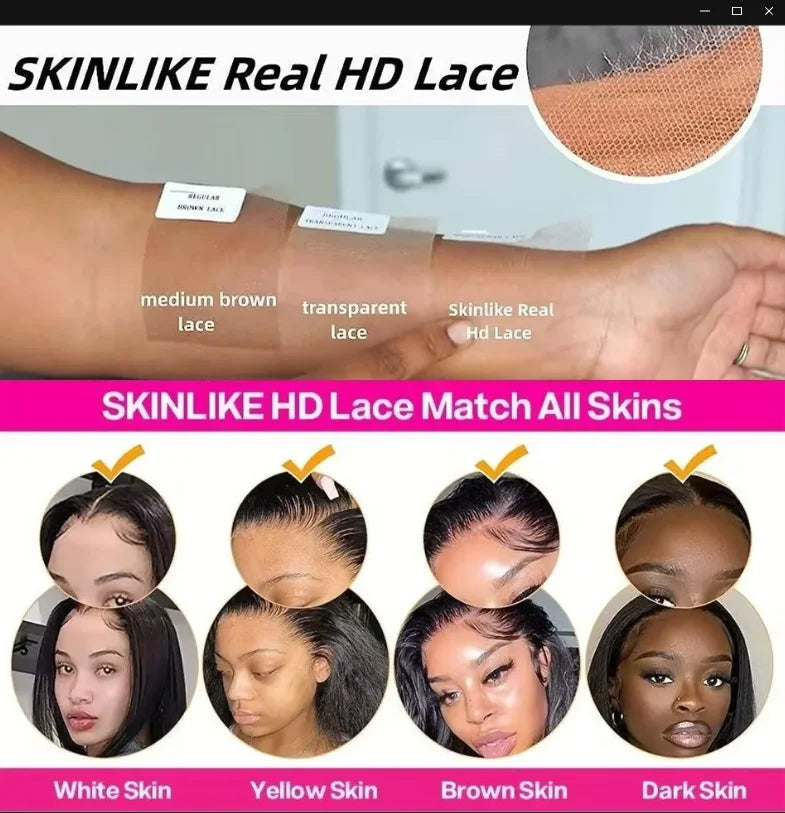 30 36 Inch Bone Straight 13x6 Lace Front Human Hair Wig Super Double Drawn Lace Frontal Wigs For Women 100% Vietnamese Remy Hair