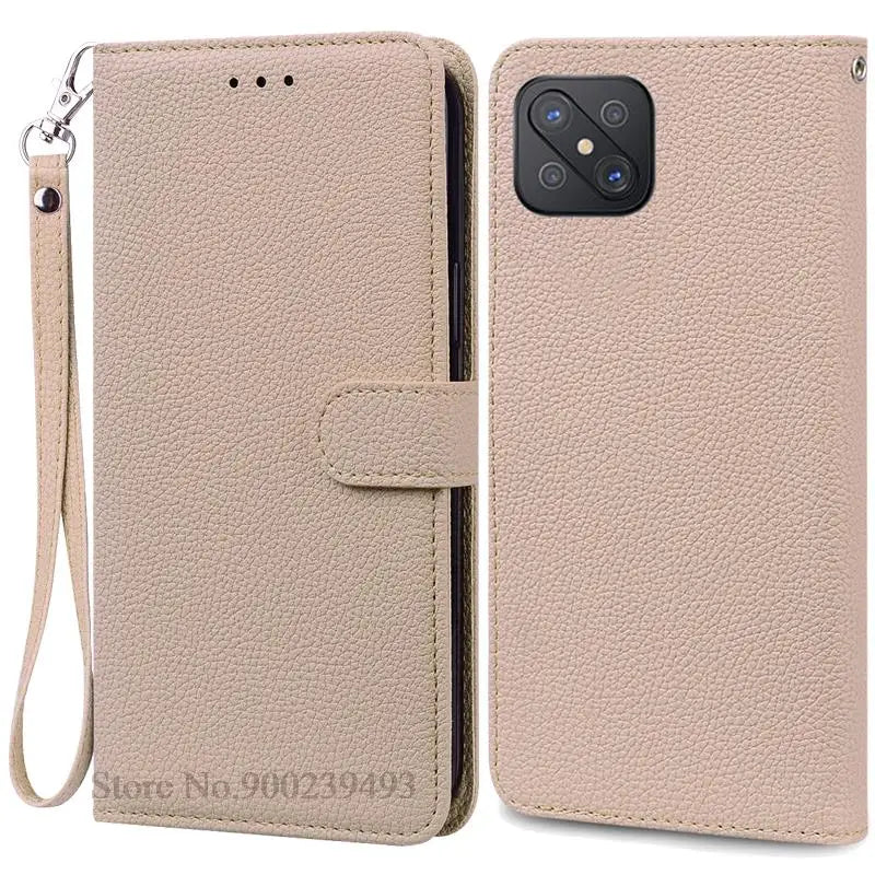 For OPPO Reno4 Z 5G Case Reno4Z Wallet Leather Flip Phone Case For OPPO Reno 4 Z 5G Cases Candy fundas Reno 4Z 5G Coque Shell