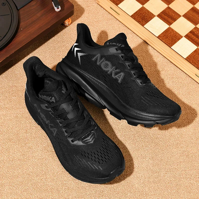 New Casual Sneakers Marathon Air Cushion Men Sports Running Shoes Breathable Lightweight Comfortable Athletic Nonskid- Sneakers*