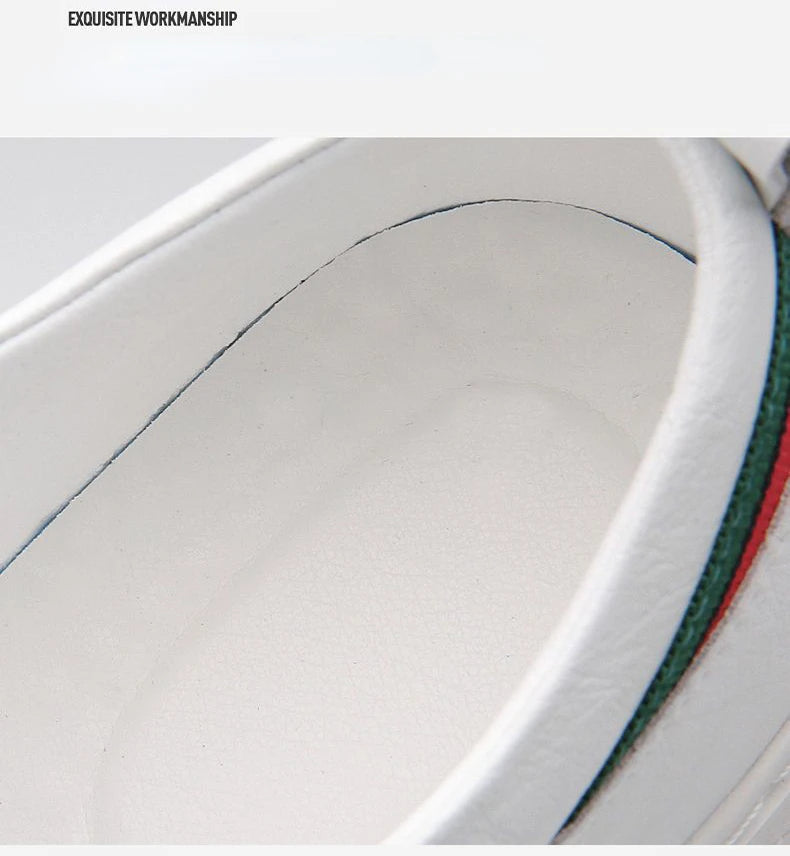 Luxury Men's Casual Shoes 2025 New High Quality Leather Shoes for Men Fashion Comfortable Sports Shoe Outdoor Men's Tennis Shoes