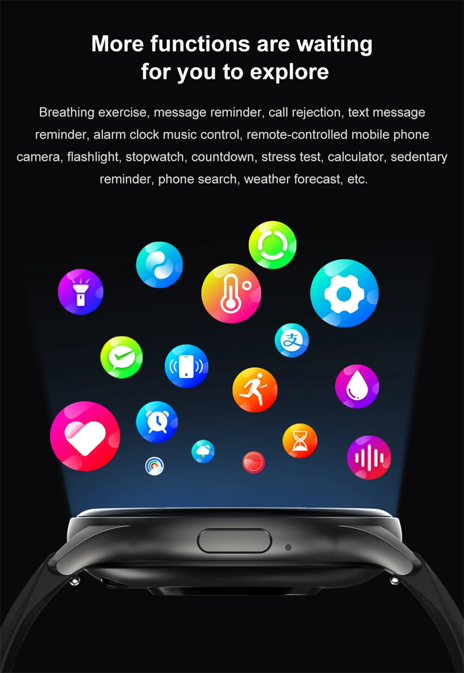 2025 New For Xiaomi Huawei 1.43 inches Bluetooth Call Smartwatch Women Men AMOLED 466*466 HD Pixel Display Smartwatches Ladies