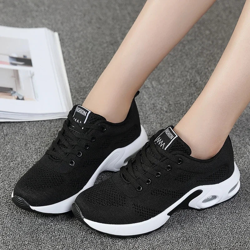 Orthopedic Sneakers Women Breathable Casual Shoes Outdoor Light Weight Casual Shoes Walking Platform Ladies Sneakers 2025