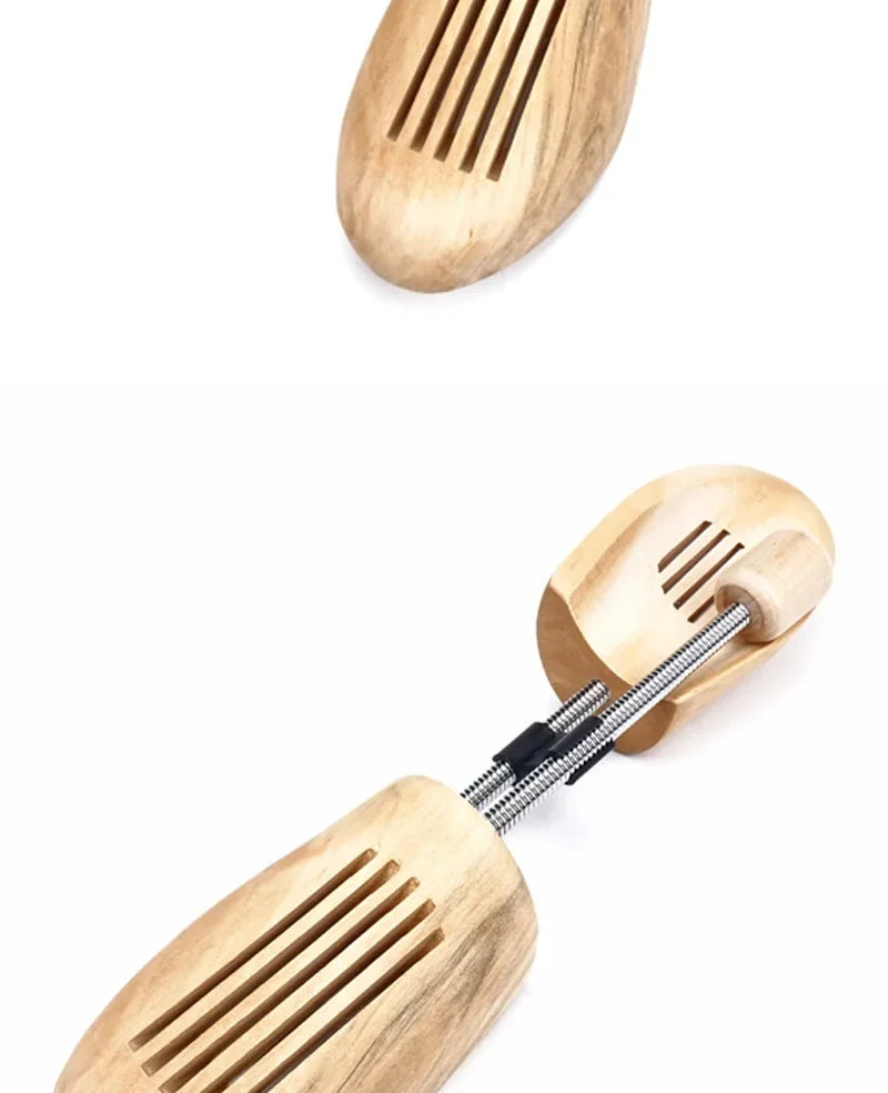 2Pcs/4PCS Trees Anti Deformation Men Woman Spring Shoes Wood Shoes Stretcher Wooden Shoe Tree Shaping Anti Wrinkle Shoe Lasts