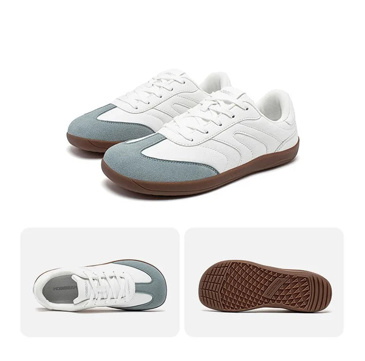 HOBIBEAR Unisex Barefoot Sneakers Women Men Wide Toe Minimalist Zero Drop Shoes Non Slip Lace Up Casual Sneaker