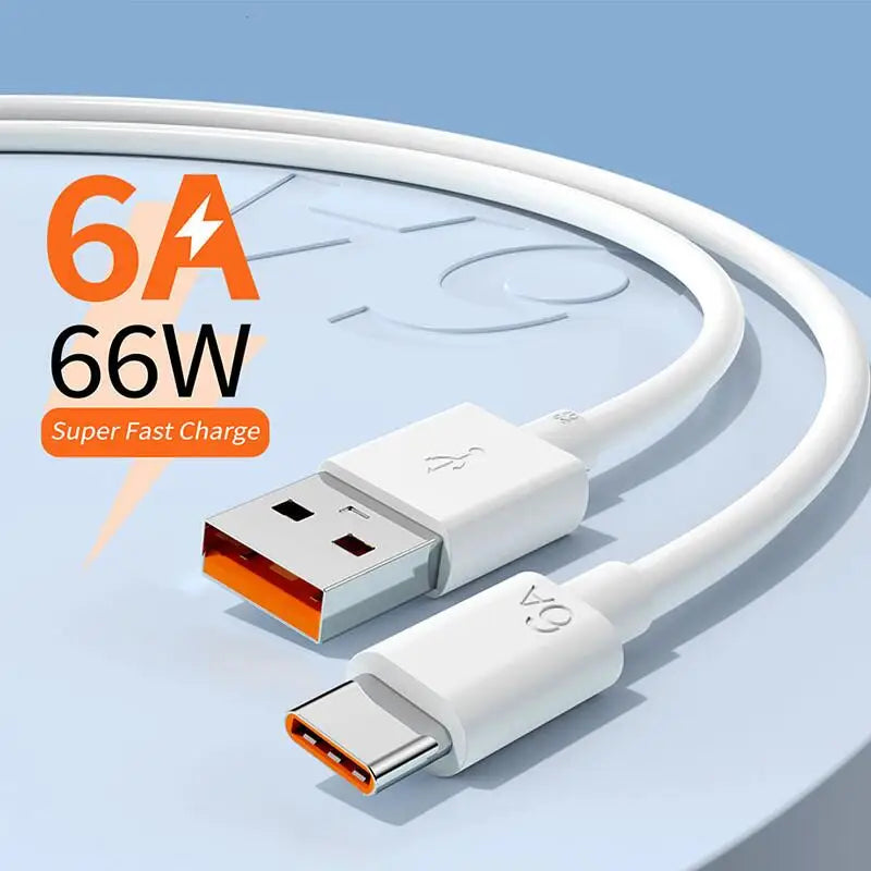 67W USB GaN Charger Fast Charge Mobile Phone Adapter Type C Cable For iPhone Samsung Xiaomi EU/US/UK Plug Portable Wall Charger