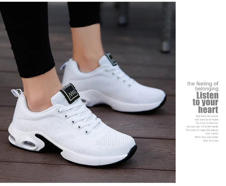 Orthopedic Sneakers Women Breathable Casual Shoes Outdoor Light Weight Casual Shoes Walking Platform Ladies Sneakers 2025
