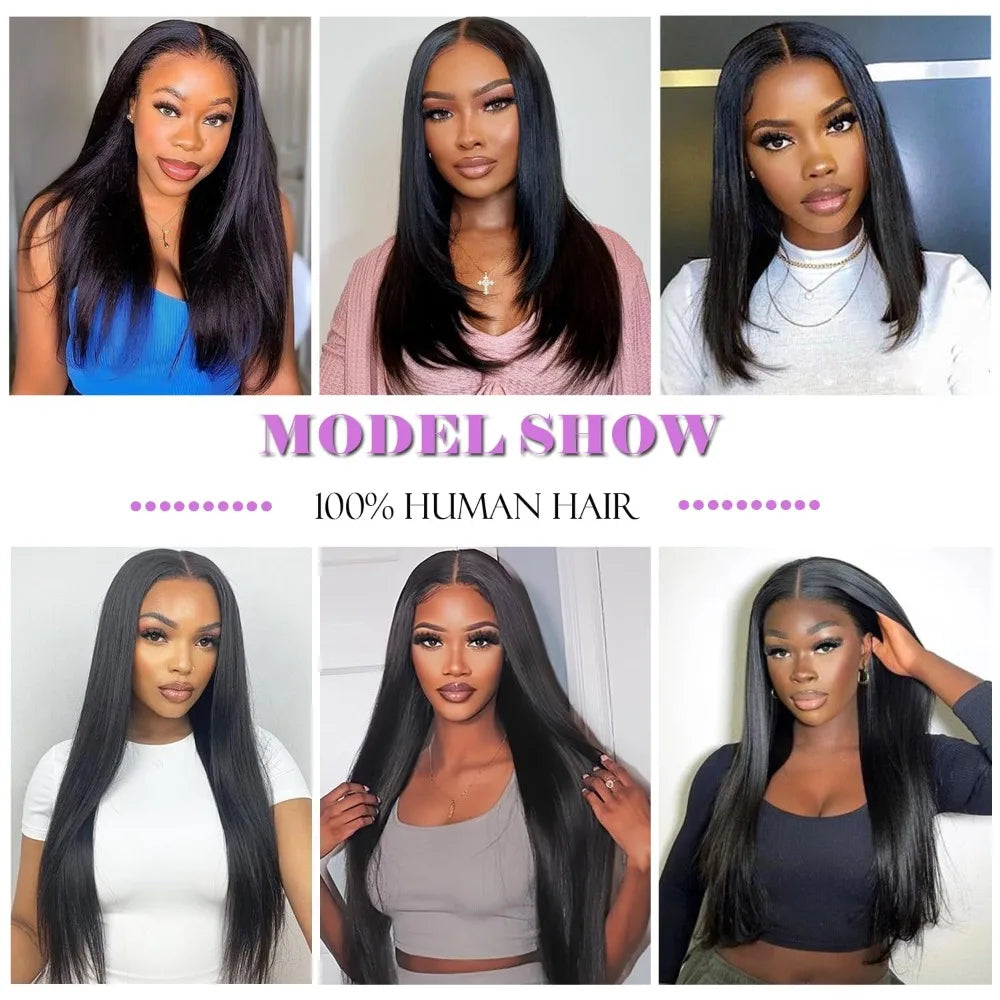 12-22 Inch 13x6 Straight Human Hair Lace Frontal Ear To Ear Deep Large Lace Part Brazilian Virgin Hair Invisible Single Knot