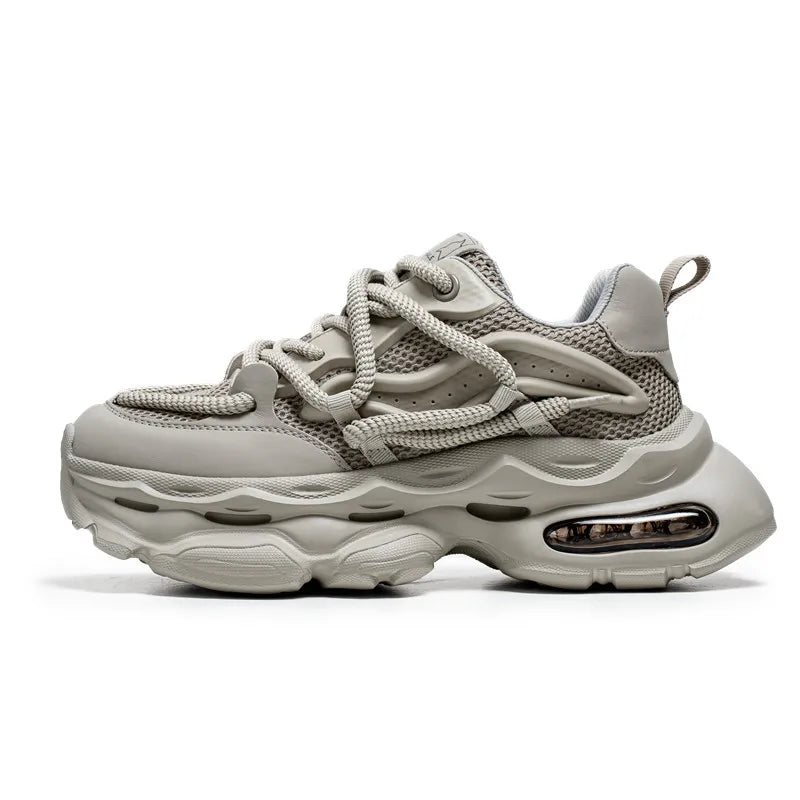 2024 New Men Shoes Autumn Winter Comfortable Men's Platform Sneakers Fashion Casual Shoes Sports Trainers Tenis Size44 ﻿