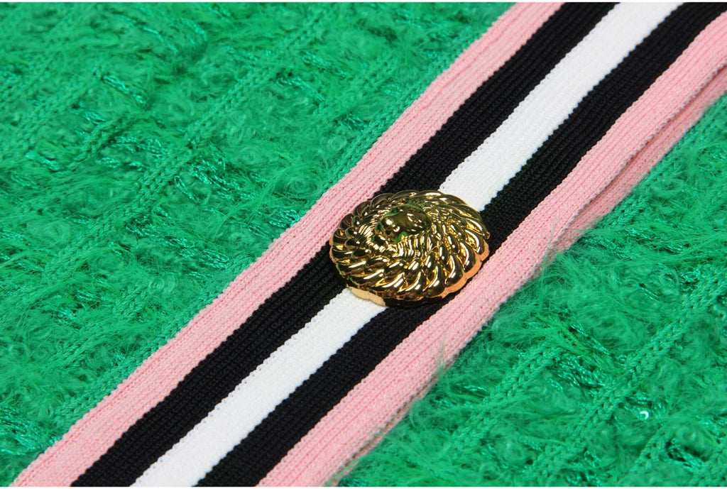 ZJYT Autumn Designer Single Breasted Cardigan Sweaters for Women Knitting Tops Short Sleeve Knitwears Jersey Mujer Blue 2024 New