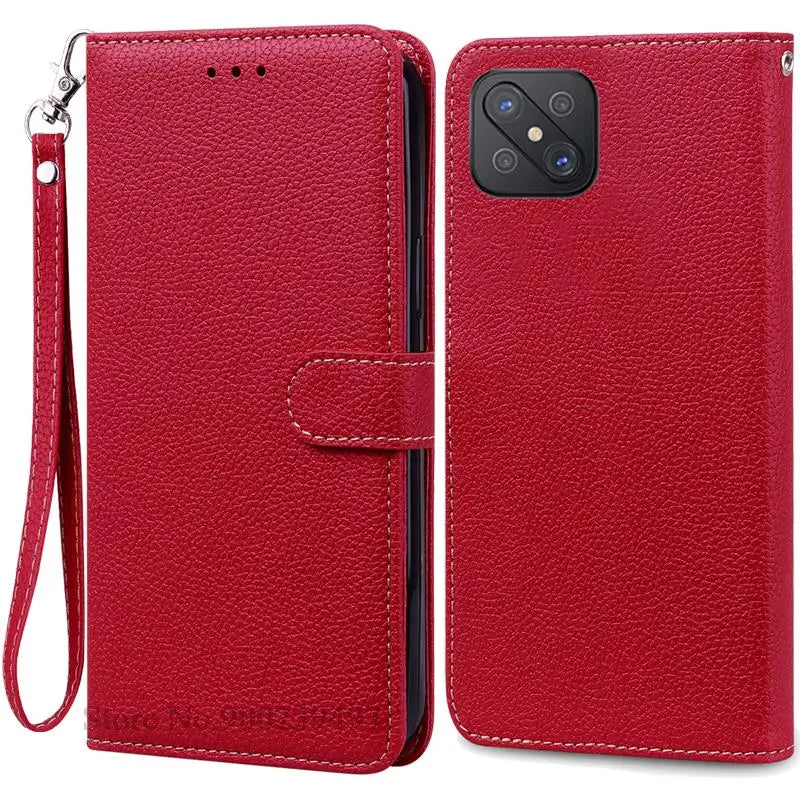 For OPPO Reno4 Z 5G Case Reno4Z Wallet Leather Flip Phone Case For OPPO Reno 4 Z 5G Cases Candy fundas Reno 4Z 5G Coque Shell